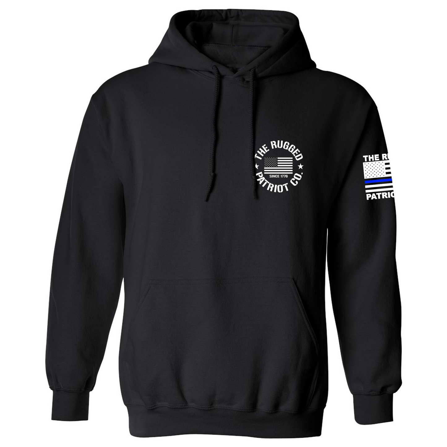 Blue Line flag Unisex Hoodie