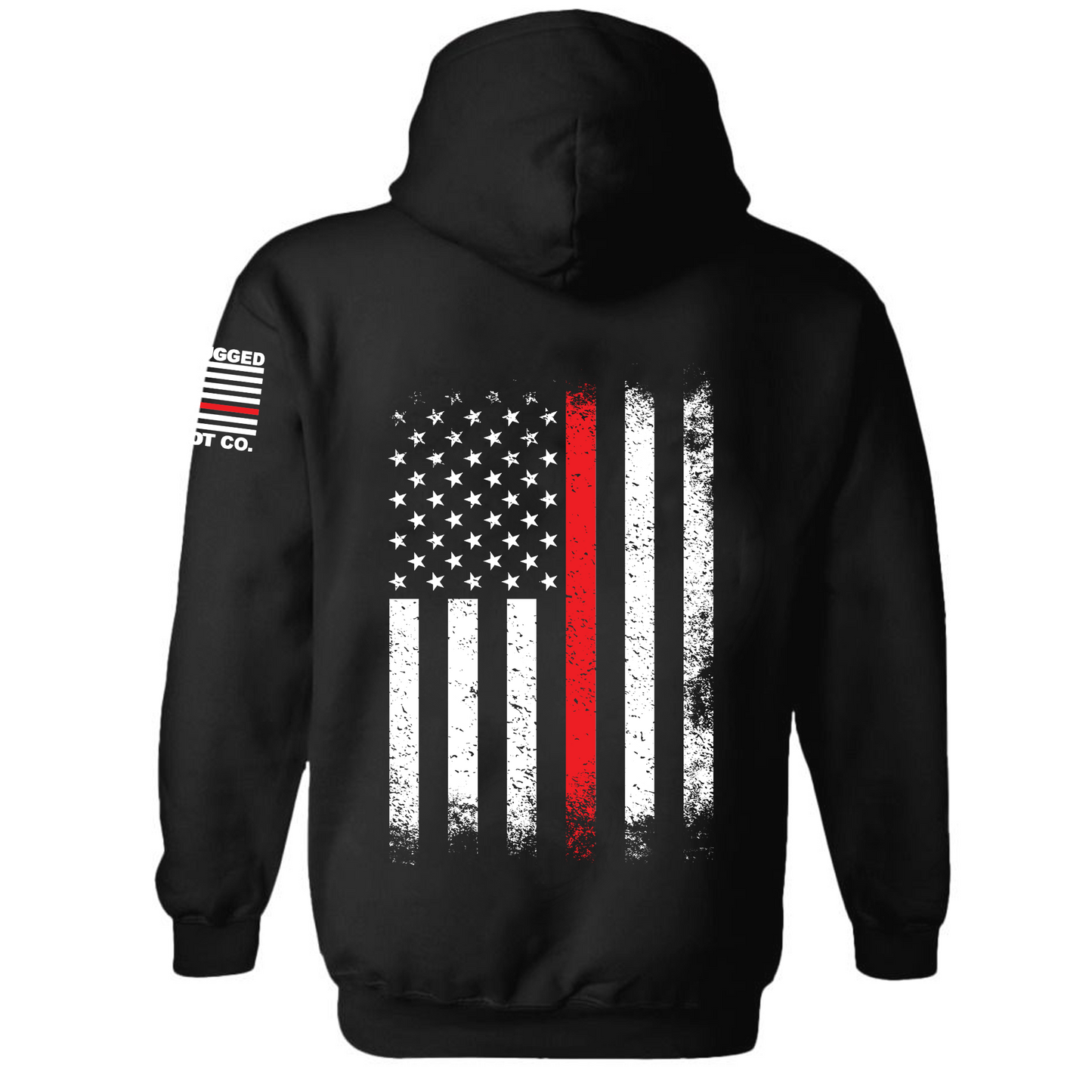 Red Line flag Unisex Hoodie