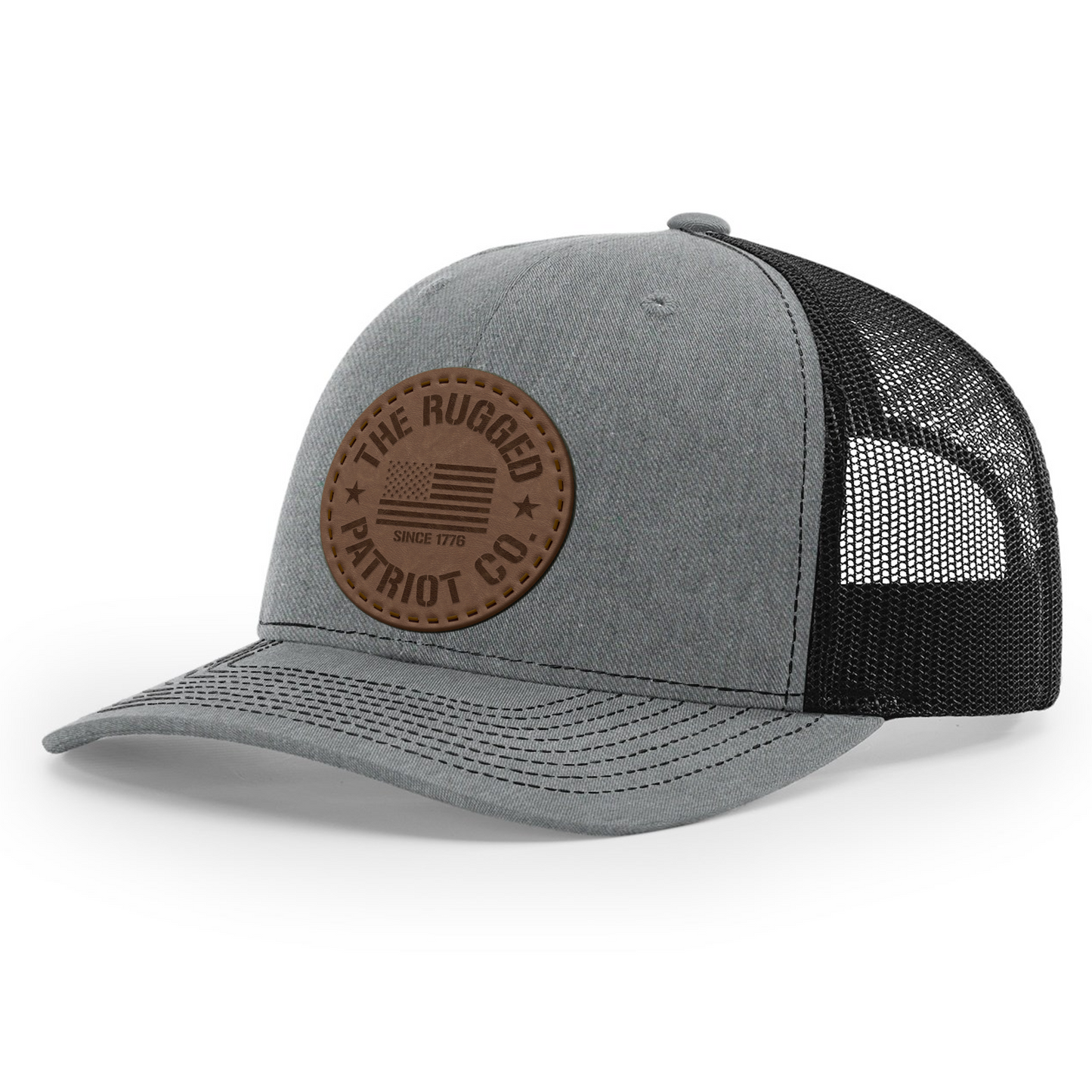 Rugged Patriot Co. Heather Grey Hat